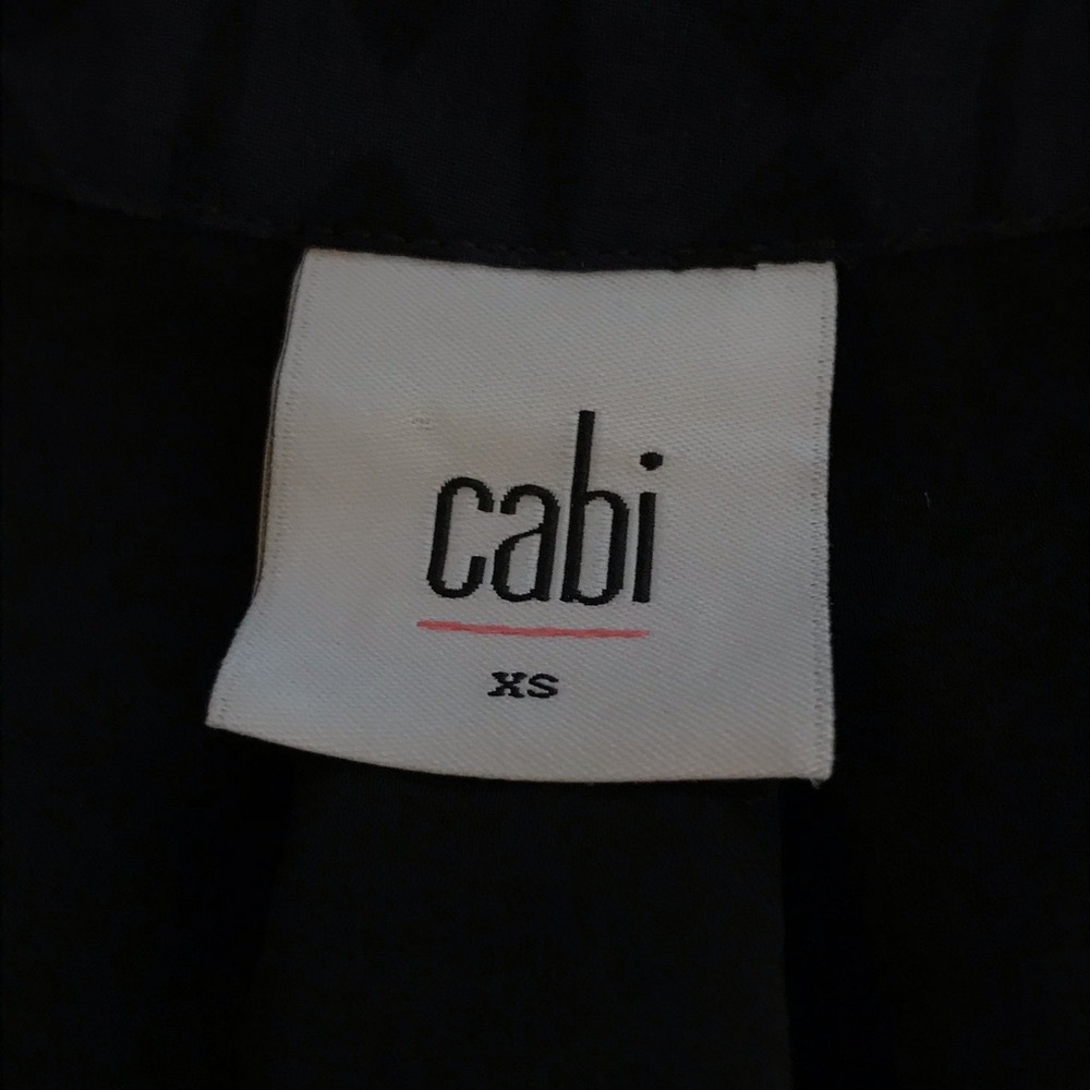CAbi Navy Harlequin Long Sleeve Tunic Dress - Picture 3 of 6